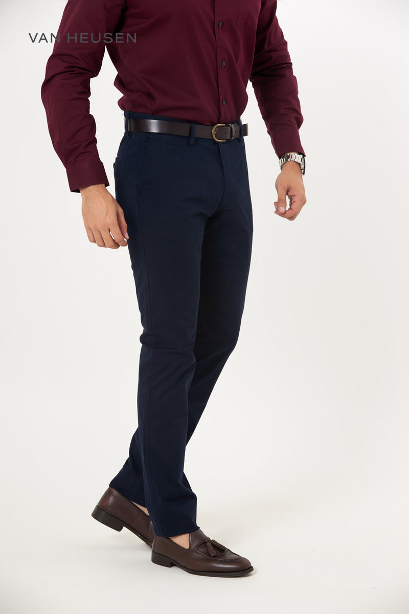 Chino casual azul royal