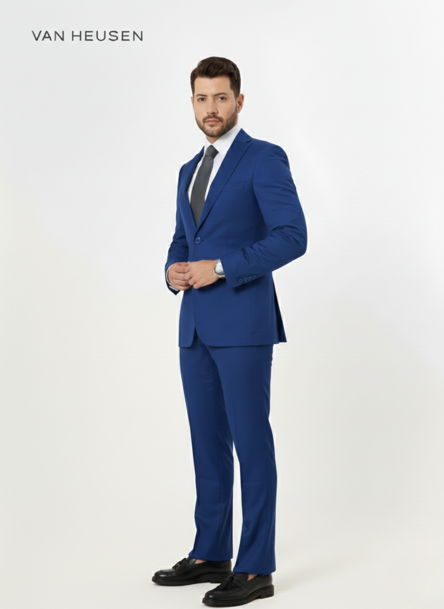 Trajes Color Azul Rey Traje liso azul rey – Vanheusen Costa Rica