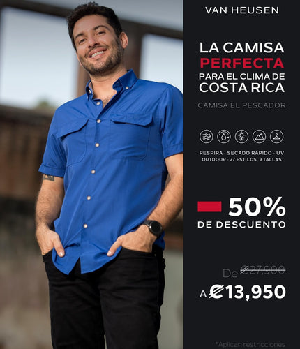 Camisas tipo Columbia El Pescador al 50%