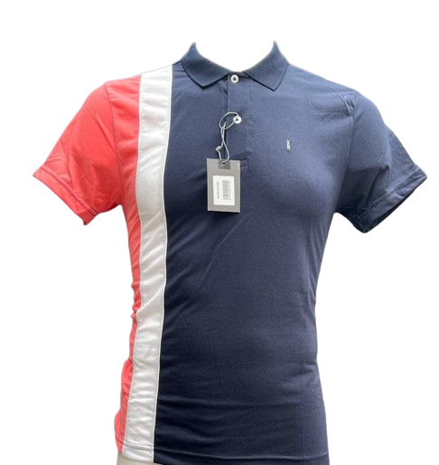 Polo moda premium azul